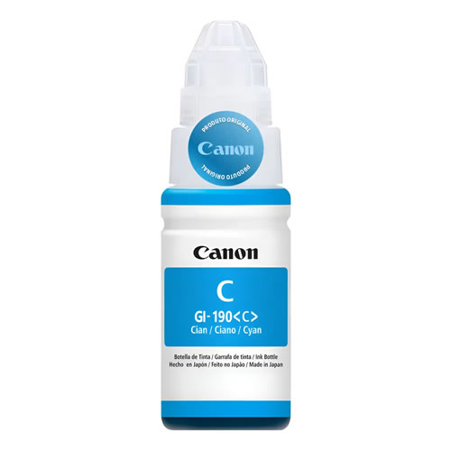 Refil Tinta Ciano Original Canon Gi190 1100 2100 3100 4100