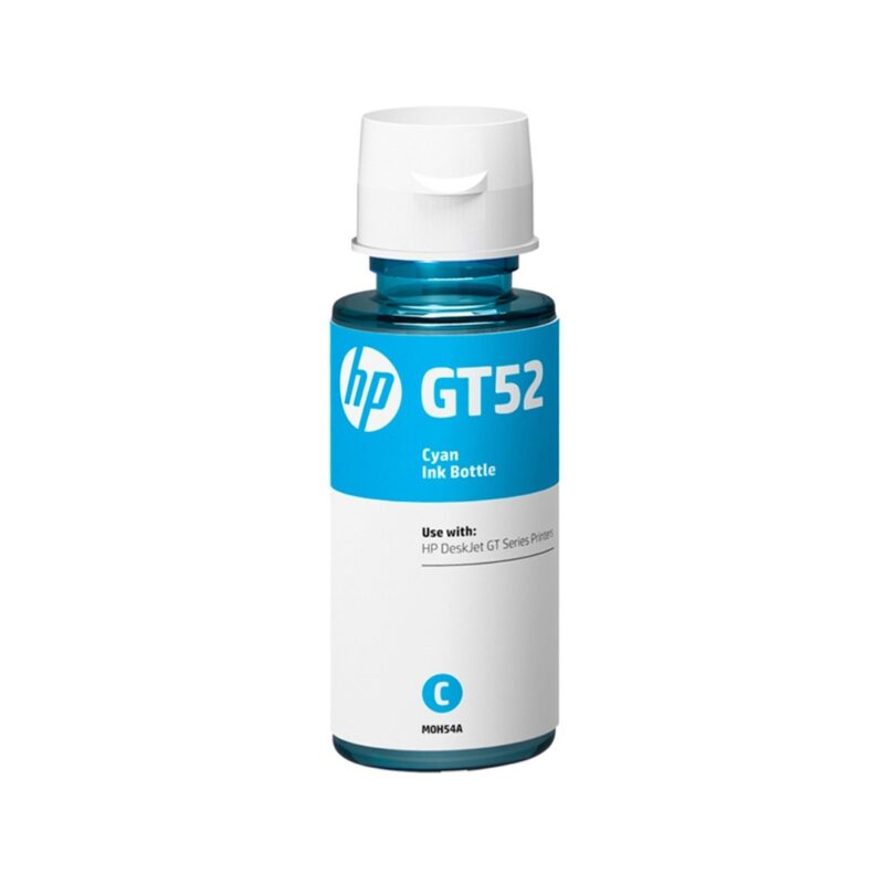 Refil de Tinta HP GT52 Ciano Original – 70 ml