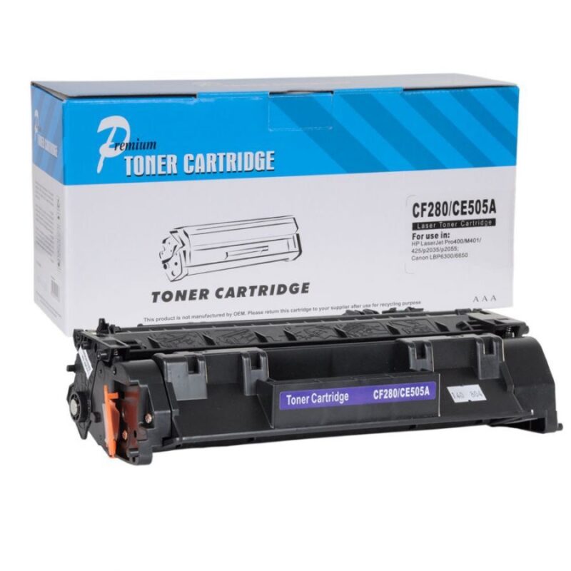 Toner Compatível HP CE505A / CF280A (505A / 280A) – Premium