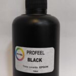 Tinta Profeel Preta Pigmentada Epson Compatível – Frasco 100ml