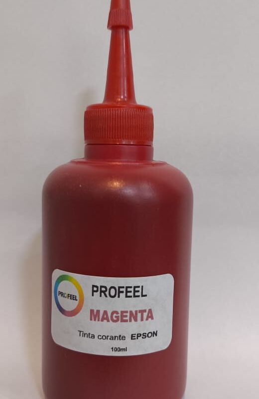 Tinta Profeel Magenta Corante Epson Compatível – Frasco 100ml