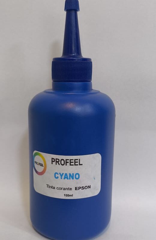 Tinta Profeel Ciano Corante Epson Compatível – Frasco 100ml