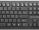 Kit Combo Sem Fio Teclado e Mouse USB Multilaser TC270 – Preto