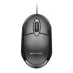 Mouse Óptico Multilaser MO300 com Fio USB – 1200 DPI, Preto