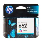 HP 662 Colorido – Cartucho de Tinta Tricolor Original (CZ104AB)